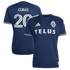 Soccer Intl Andrés Cubas Vancouver Whitecaps FC 2026 The Coastal Jersey Replica Blue