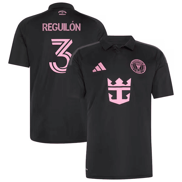 Adidas Sergio Reguilón Inter Miami CF 2026 Presagio Replica Jersey Black