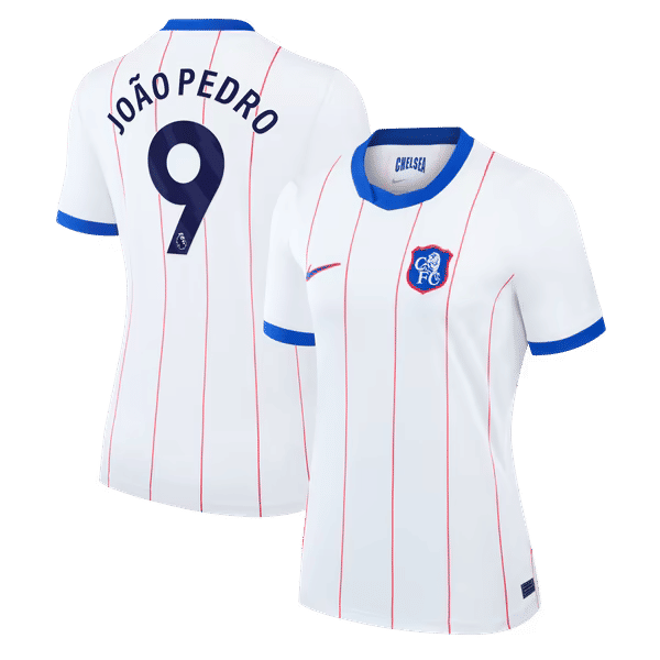 João Pedro Chelsea Soccer Intl Women's 2026/27 Third Stadium Replica Jersey - White