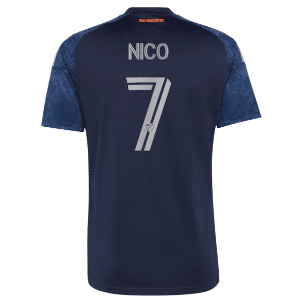 Nicolás Fernández Mercau New York City FC Soccer Intl 2026 The All Nations Kit Replica Jersey - Blue