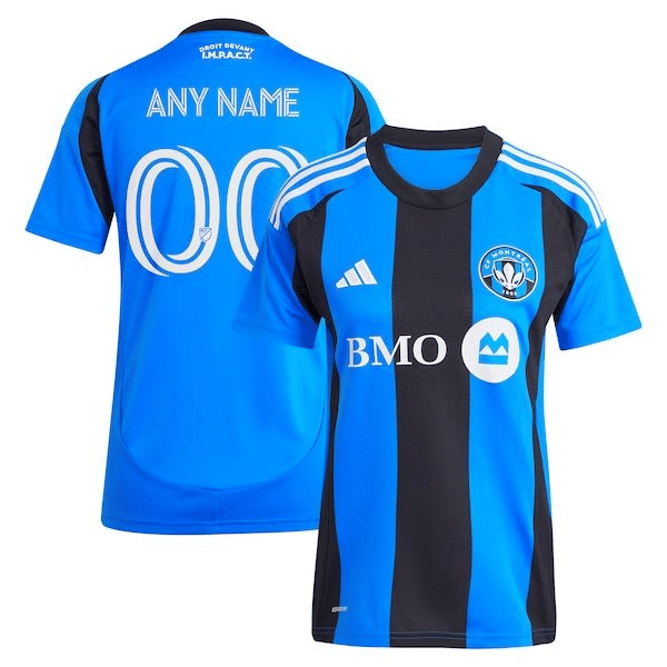 Soccer Intl CF Montreal 2025 Montréal Original Replica Custom Jersey Blue