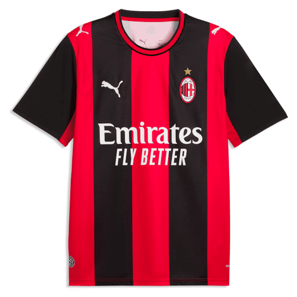 Puma Luka Modrić AC Milan 2026/27 Home Replica Jersey Black/Red