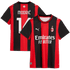 Puma Luka Modrić AC Milan 2026/27 Home Replica Jersey Black/Red