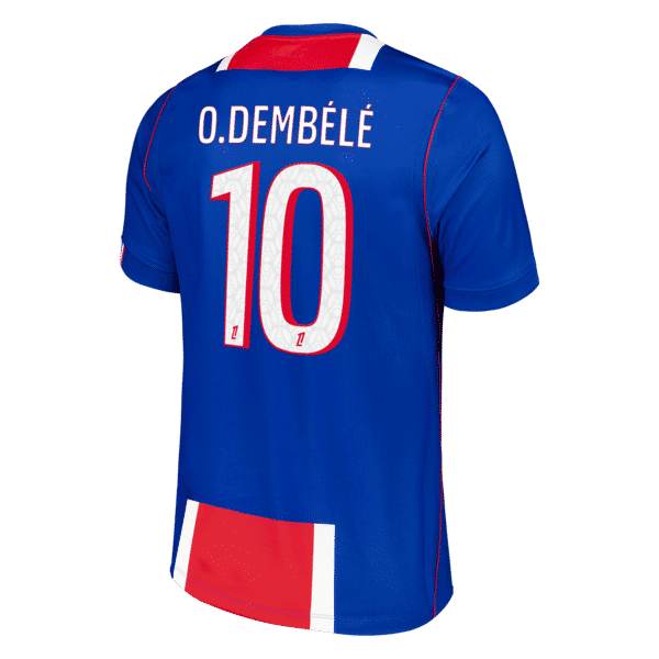 Nike Ousmane Dembélé Paris Saint-Germain 2026/27 Home Stadium Replica Jersey Blue