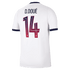 Nike Désiré Doué Paris Saint-Germain 2026/27 Away Stadium Replica Jersey White