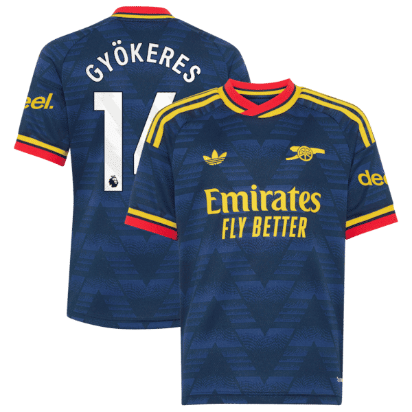Viktor Gyökeres Arsenal Soccer Intl Youth 2026/27 Away Replica Jersey - Navy