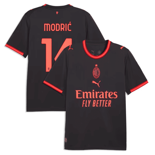 Luka Modrić AC Milan Puma 2026/27 Third Replica Jersey - Gray