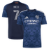 Nicolás Fernández Mercau New York City FC Soccer Intl 2026 The All Nations Kit Replica Jersey - Blue