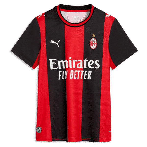 Puma Luka Modrić AC Milan 2026/27 Home Replica Jersey Black/Red