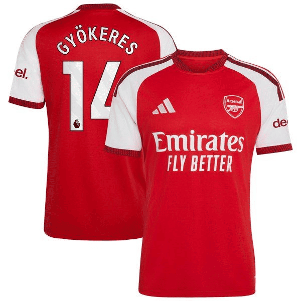Viktor Gyökeres Arsenal Soccer Intl 2026/27 Home Replica Jersey - Red
