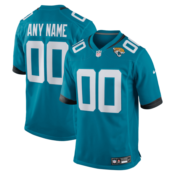 Soccer Intl Jacksonville Jaguars Custom Game Jersey Teal