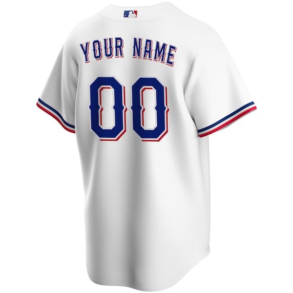 Soccer Intl Texas Rangers Home Replica Custom Jersey White
