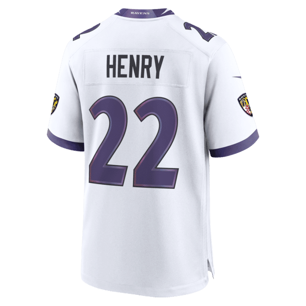 Soccer Intl Derrick Henry Baltimore Ravens Game Jersey White
