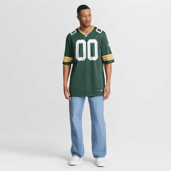 Soccer Intl Green Bay Packers Custom Game Jersey Green
