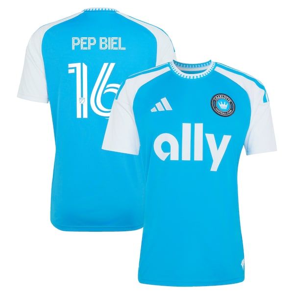 Soccer Intl Pep Biel Charlotte FC 2026 Carolina Kit Crowns Up Replica Jersey Blue