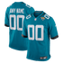 Soccer Intl Jacksonville Jaguars Custom Game Jersey Teal
