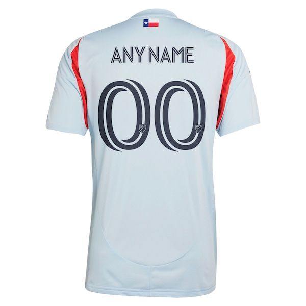 Adidas FC Dallas 2025 The Inferno Kit Replica Custom Jersey Light Blue