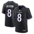 Soccer Intl Lamar Jackson Baltimore Ravens Alternate Game Jersey Black