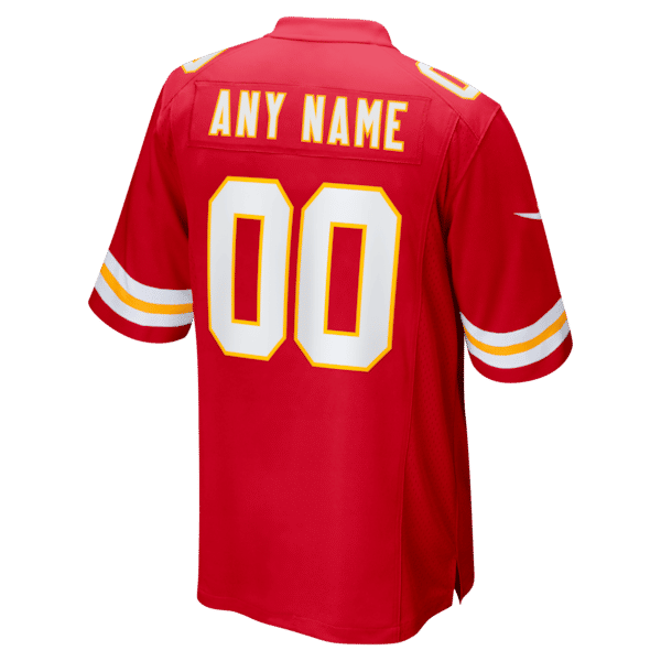 Soccer Intl Kansas City Chiefs Custom Game Jersey Red