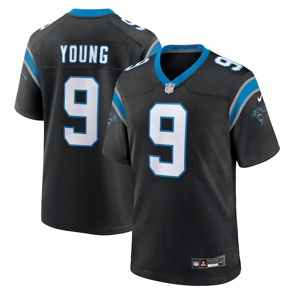 Soccer Intl Bryce Young Carolina Panthers Game Jersey Black