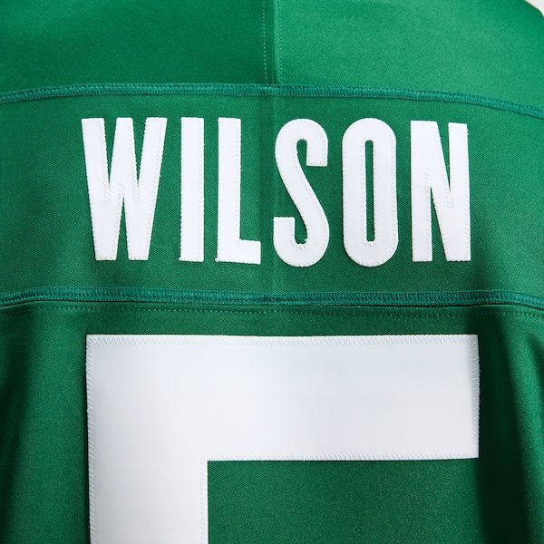 Soccer Intl Garrett Wilson New York Jets Vapor F.U.S.E. Stitched Limited Jersey Green
