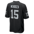 Soccer Intl Fernando Mendoza Las Vegas Raiders 2026 NFL Draft First Round Pick No. 1 Game Jersey Black