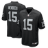 Soccer Intl Fernando Mendoza Las Vegas Raiders 2026 NFL Draft First Round Pick No. 1 Game Jersey Black