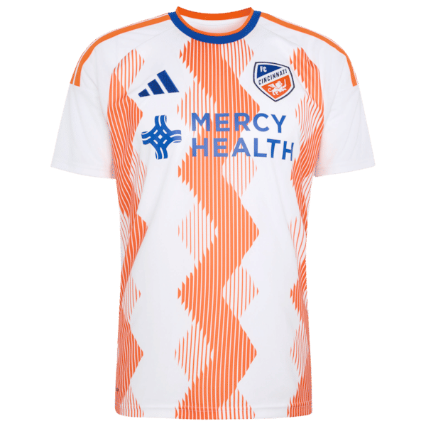 Adidas Pavel Bucha FC Cincinnati 2026 The Seven Hills Kit Replica Jersey White
