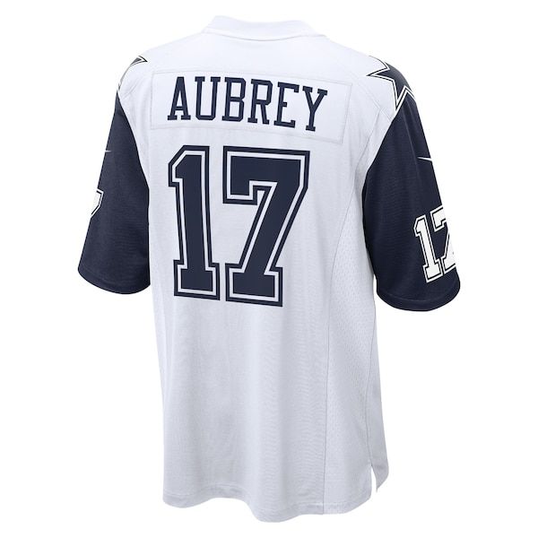 Soccer Intl Brandon Aubrey Dallas Cowboys Alternate Game Jersey White