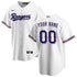 Soccer Intl Texas Rangers Home Replica Custom Jersey White