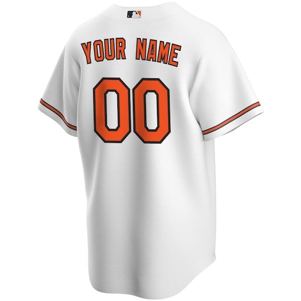 Soccer Intl Baltimore Orioles Home Replica Custom Jersey White