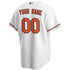 Soccer Intl Baltimore Orioles Home Replica Custom Jersey White