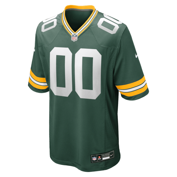 Soccer Intl Green Bay Packers Custom Game Jersey Green