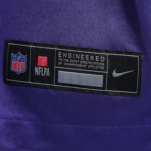 Soccer Intl Minnesota Vikings Custom Game Jersey Purple