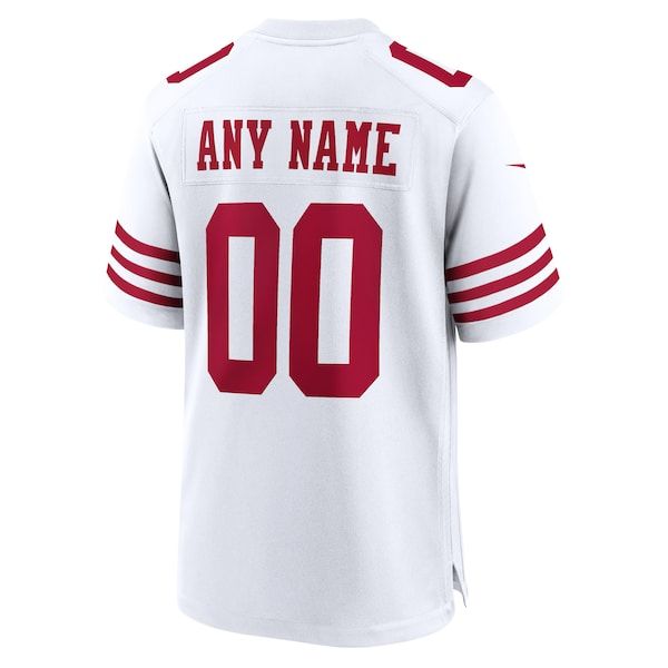 Soccer Intl San Francisco 49ers Custom Game Jersey White