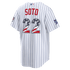 Soccer Intl Juan Soto New York Mets 2026 All-Star Game Stars & Stripes Stadium Jersey White