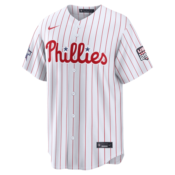 Soccer Intl Philadelphia Phillies 2026 All-Star Game Stars & Stripes Stadium Pick-A-Player Jersey White