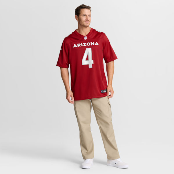 Soccer Intl Jeremiyah Love Arizona Cardinals 2026 NFL Draft First Round Pick No. 3 Game Jersey Cardinal