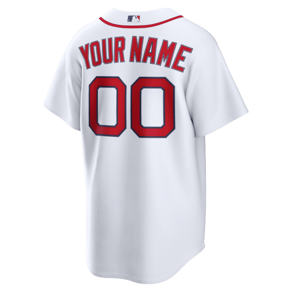 Soccer Intl Boston Red Sox Home Replica Custom Jersey White