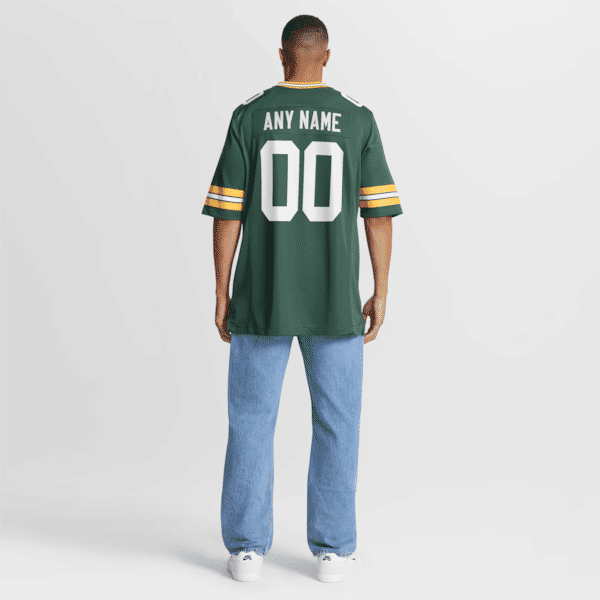 Soccer Intl Green Bay Packers Custom Game Jersey Green