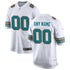 Soccer Intl Miami Dolphins Alternate Custom Game Jersey White