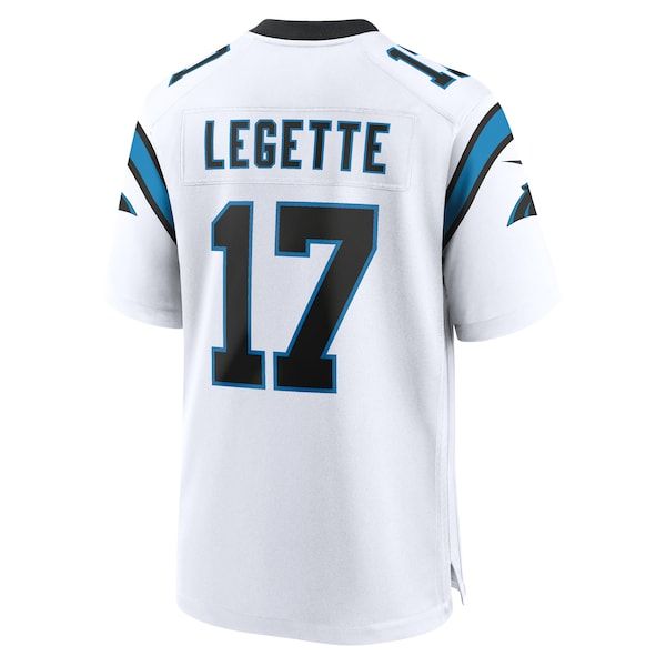 Soccer Intl Xavier Legette Carolina Panthers Game Jersey White