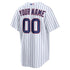 Soccer Intl Chicago Cubs Home Replica Custom Jersey White