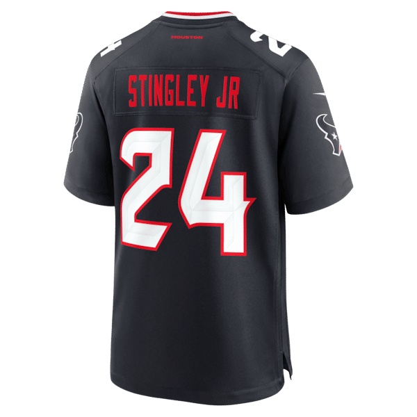 Soccer Intl Derek Stingley Jr. Houston Texans Game Jersey Navy