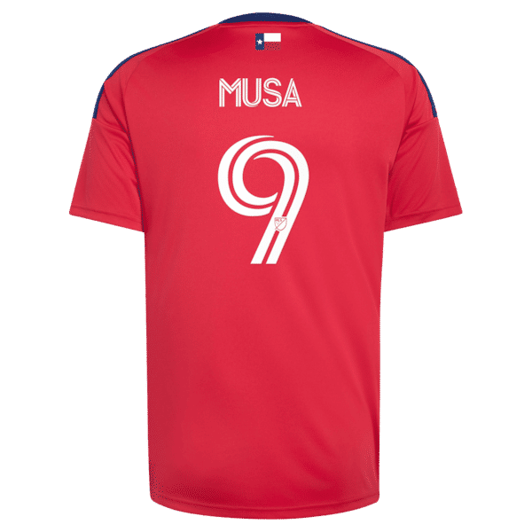 Adidas Petar Musa FC Dallas 2026 DNA Kit Replica Jersey Red