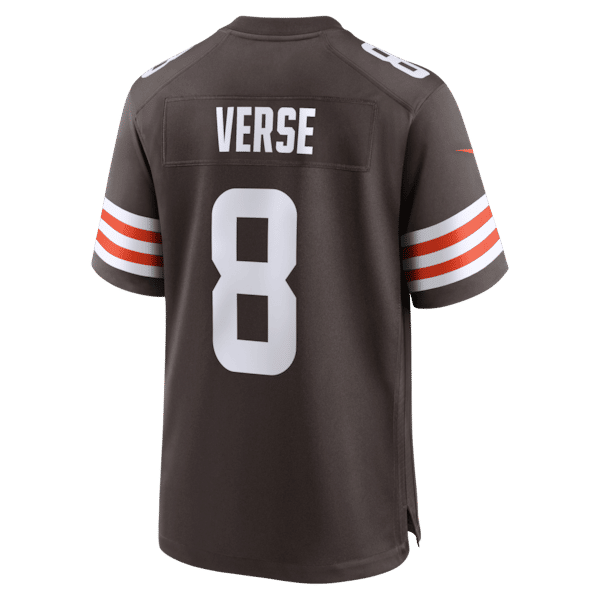 Soccer Intl Jared Verse Cleveland Browns Game Jersey Brown