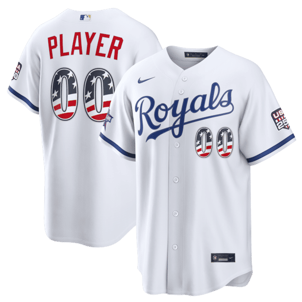 Soccer Intl Bobby Witt Jr. Kansas City Royals 2026 All-Star Edition Stars & Stripes Stadium Jersey White