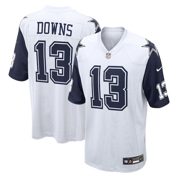 Soccer Intl Caleb Downs Dallas Cowboys 2026 NFL Draft First Round Pick No. 11 Game Jersey White