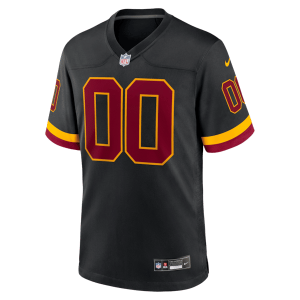 Soccer Intl Washington Commanders Hail Raiser Alternate Custom Game Jersey Black