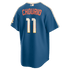 Soccer Intl Jackson Chourio Milwaukee Brewers 2026 City Connect Stadium Jersey Mineral Blue